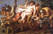 VOS, Cornelis de The Triumph of Bacchus wet